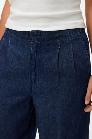 Rae Wide Jeans - Σκούρο Μπλε Τζιν