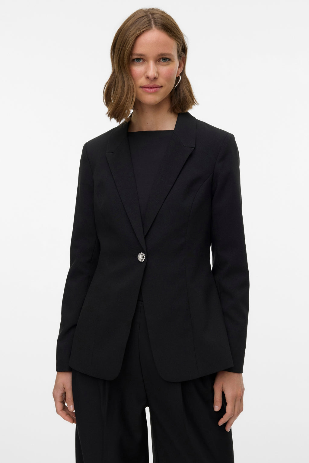 Filia Fitted Blazer - Black