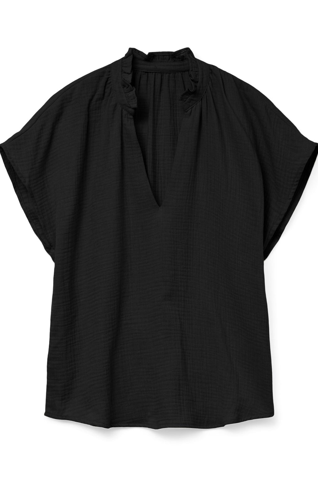Τοπ Natali V-Neck - Μαύρο