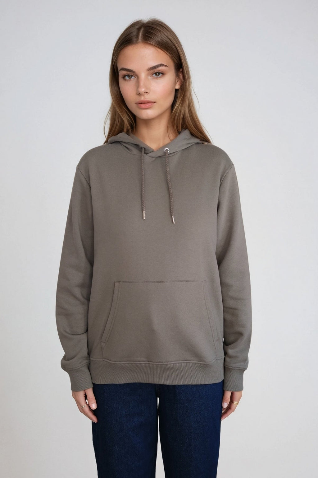 Sweatshirt Hoodie - Στρατός
