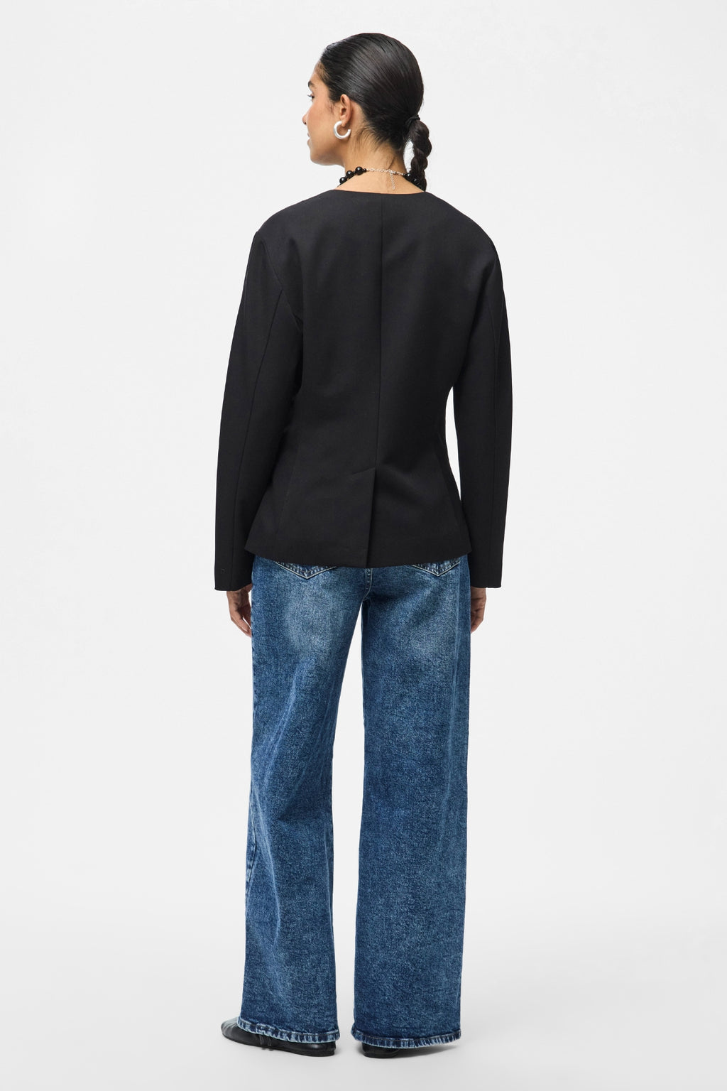 Kamil Fitted Blazer - Μαύρο