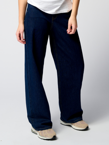 The Original Performance Wide Jeans - Dark Blue Denim