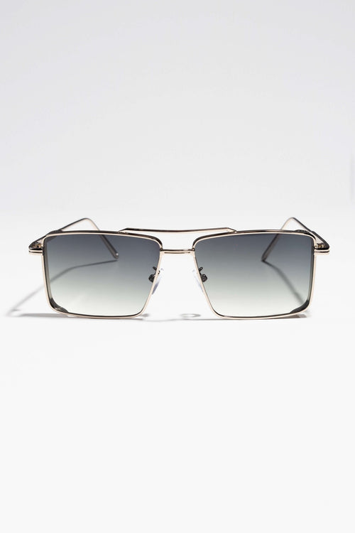 Ethan Sunglasses - Silver/Green - TeeShoppen Group™ - Accessories - TeeShoppen