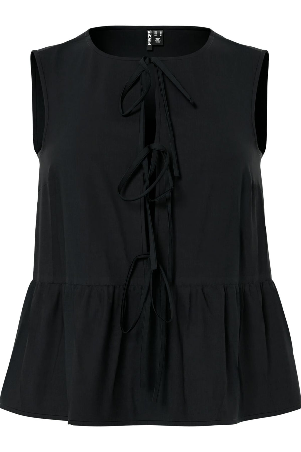 Jolly Tie Top - Μαύρο