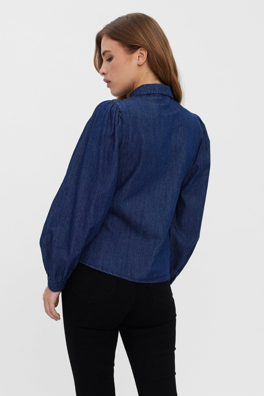 Nily Denim Shirt - Dark Blue Denim