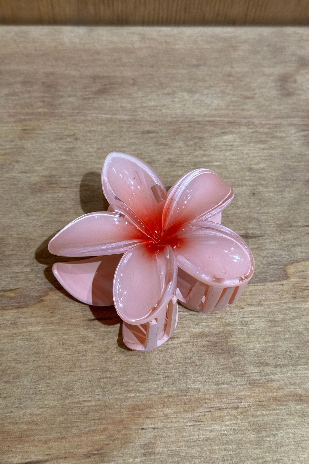 Flower Hair Clip - Pink/Red