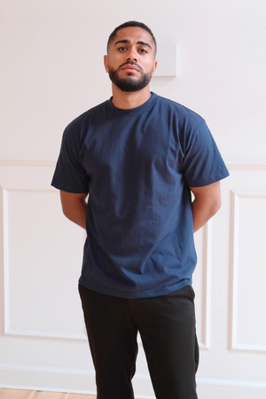 Boxy T-shirt - Navy