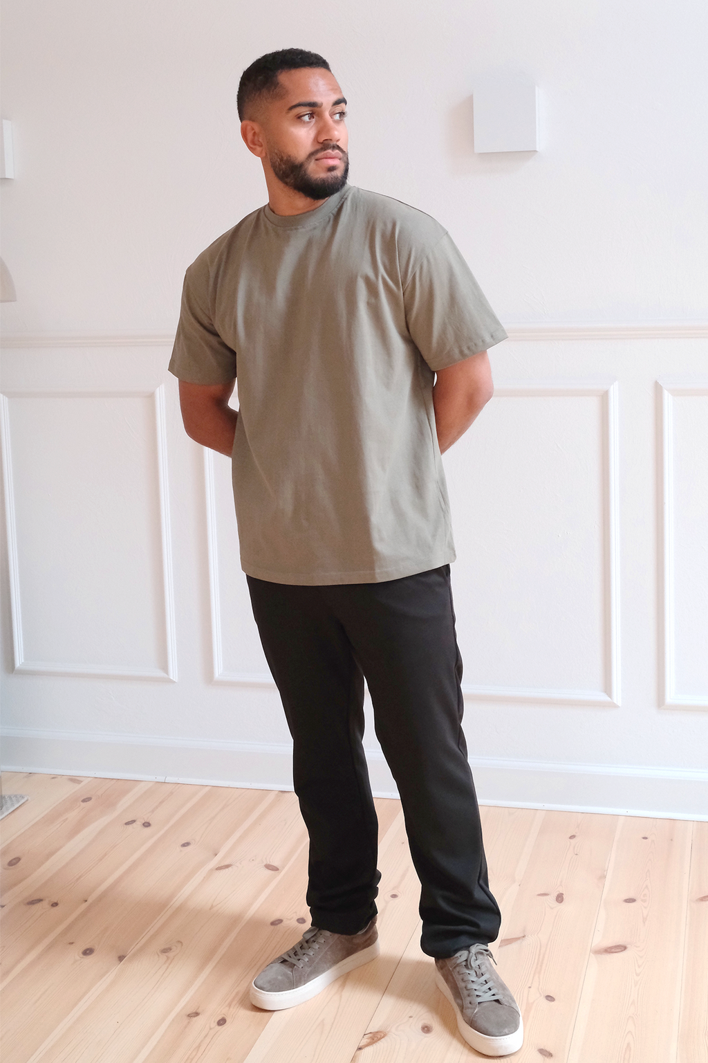 Boxy T-shirt - Olive