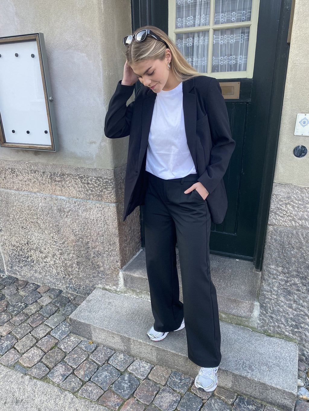 Lisa Wide Pants - Black