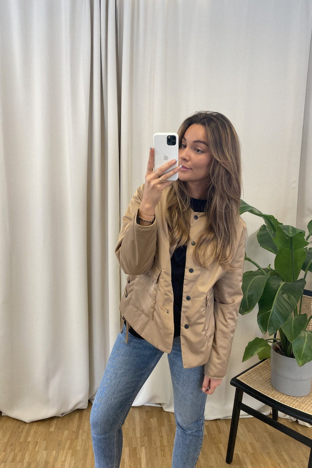 Eia short σακάκι - άμμος