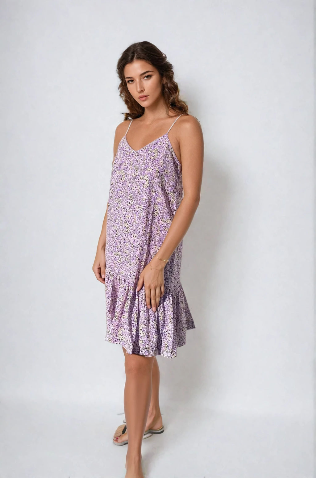 Star Singlet Dress - Lemon Meringue