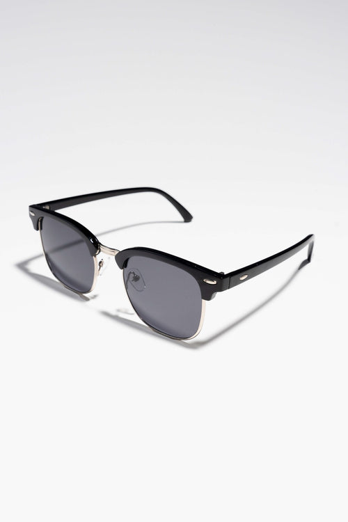 James Sunglasses - Silver/Black - TeeShoppen Group™ - Accessories - TeeShoppen