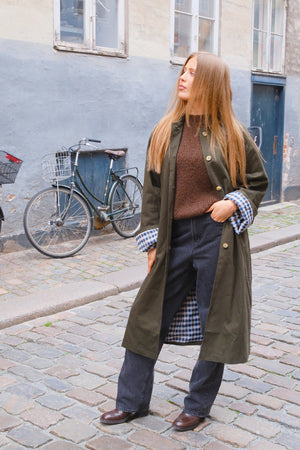 Livia Trenchcoat - Olive