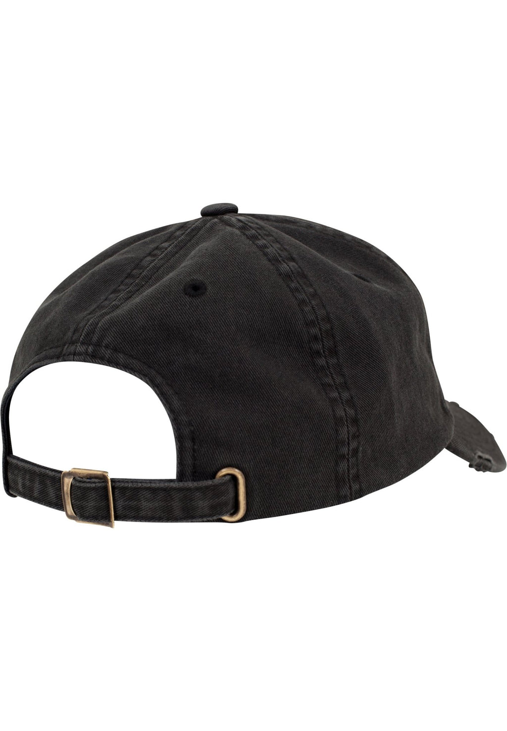 Low Profile Destroyed Cap - Black