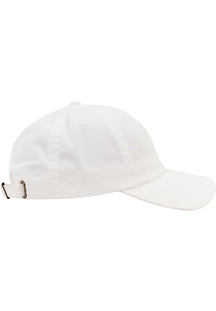 Low Profile Destroyed Cap - White