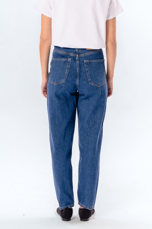 The Original Performance Mom Jeans - Medium Blue Denim
