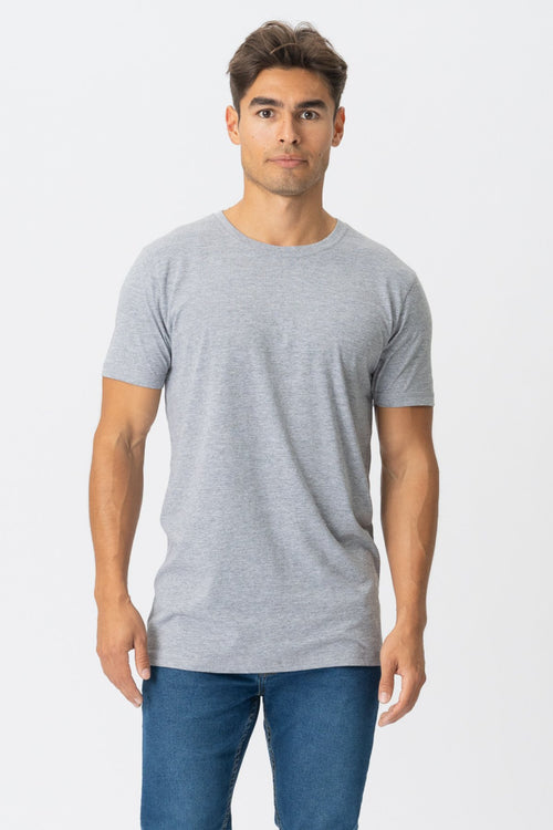 Muscle T-shirt - Light Gray - TeeShoppen Group™