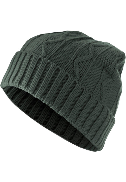 Next Beanie Cable Flap - Charcoal - TeeShoppen Group™ - TeeShoppen