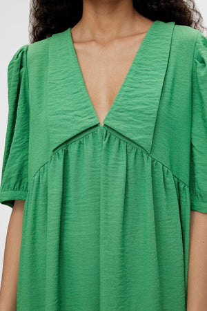 Alaia Long Dress - Green Antichoke