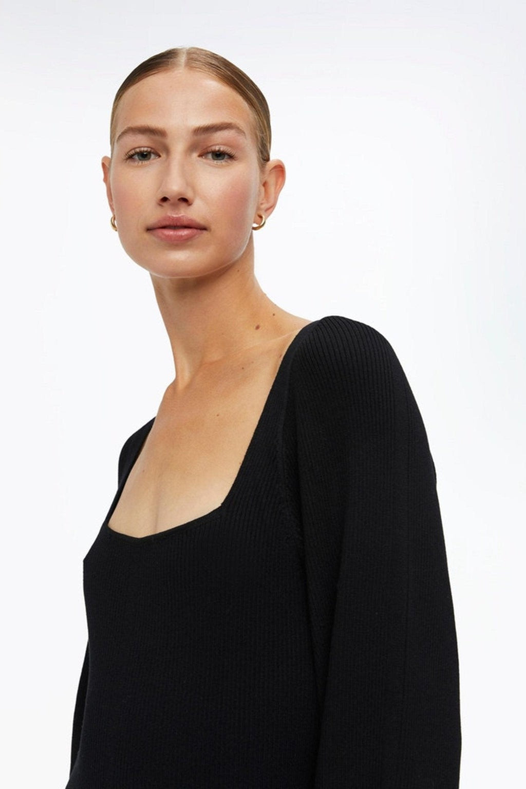 Agnes Knit Dress - Μαύρο