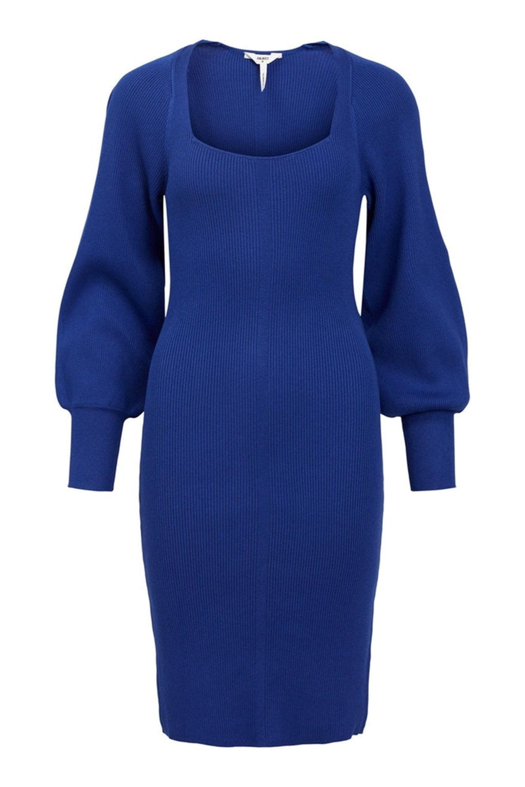 Agnes Strik Kjole - Clematis -Blue