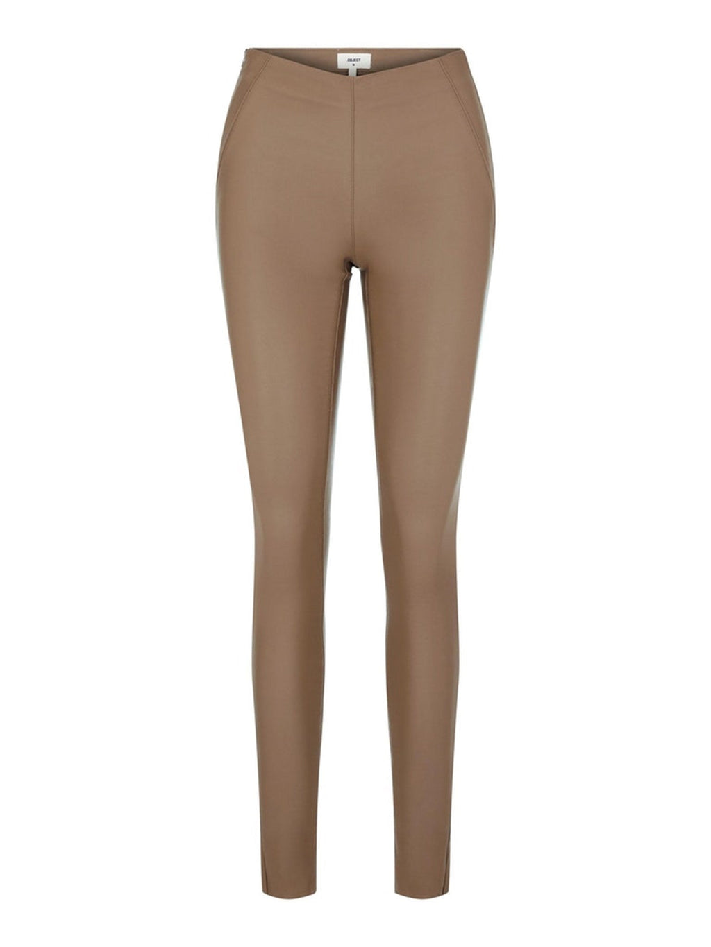 Belle Coated Leggings - Beige