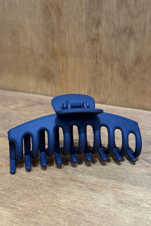 Olivia Hair Clip - Navy - TeeShoppen Group™