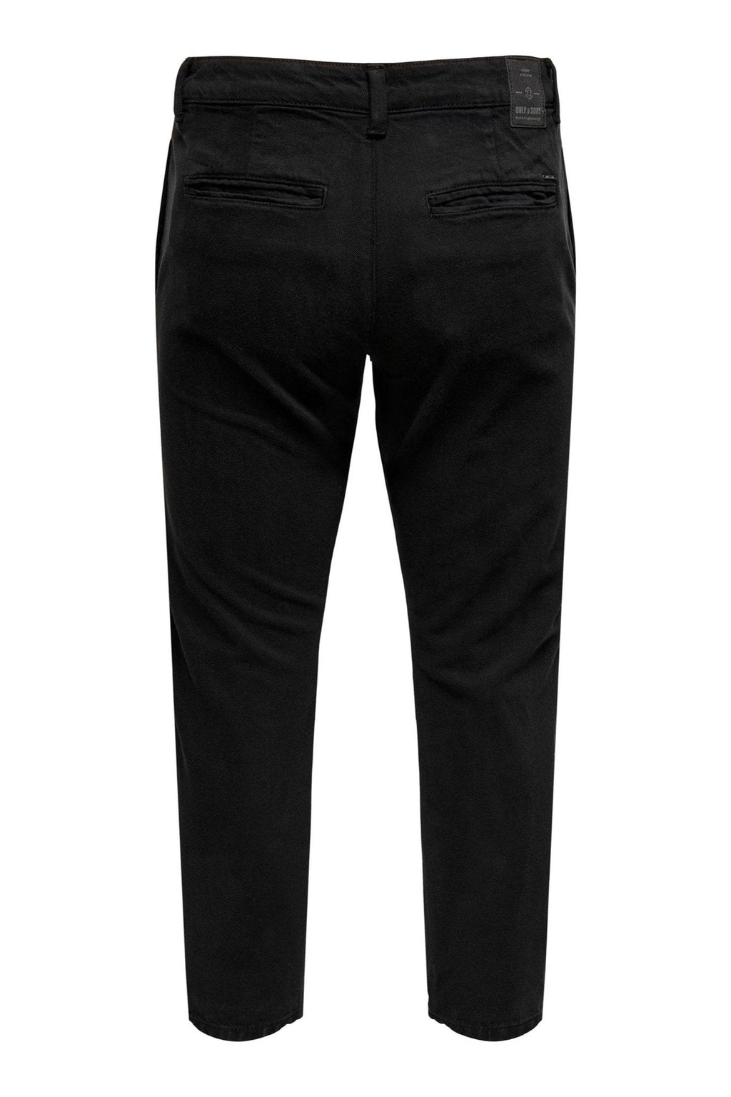 Avi Beam Chino Twill Pants - Μαύρος