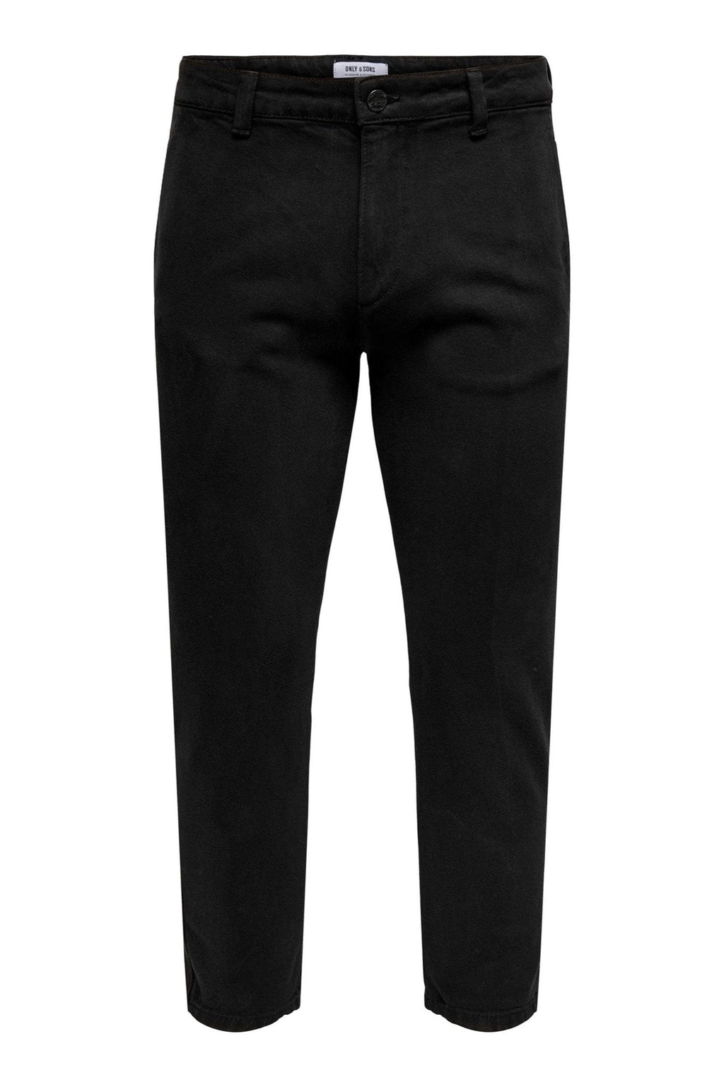 Avi Beam Chino Twill Pants - Μαύρος
