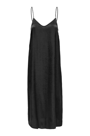 Mille Midi Kjole - Sort