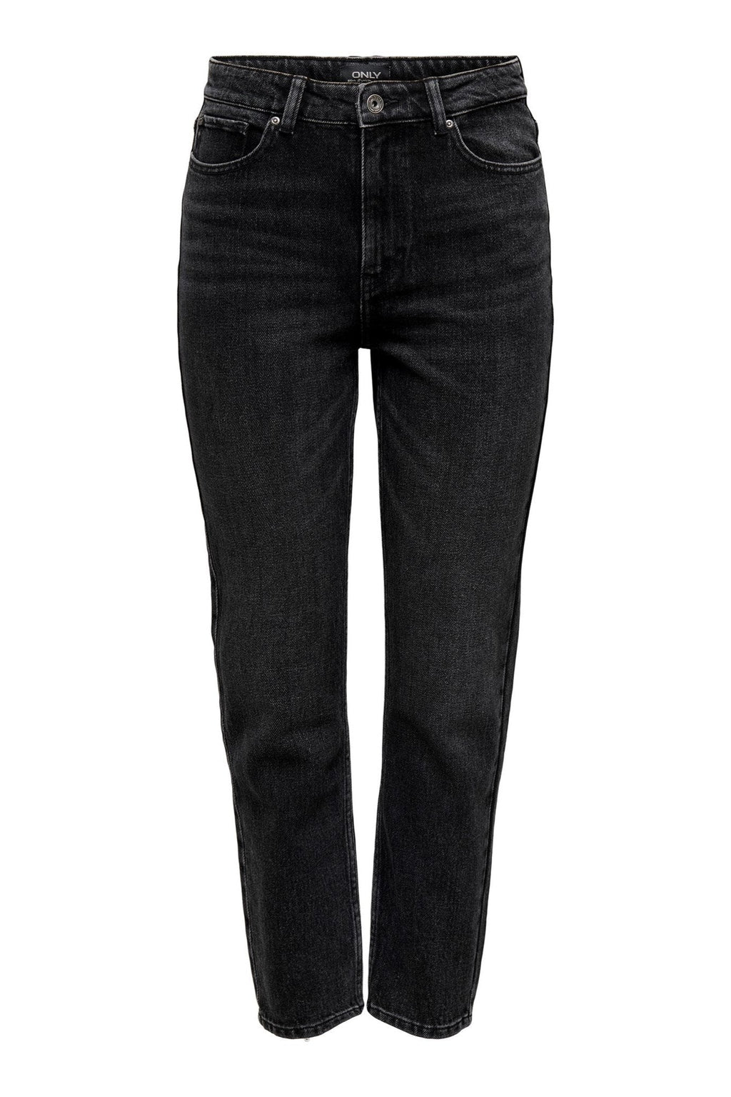 Emily High Waist Jeans - Black denim