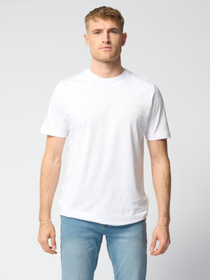 Organic Basic T-shirt - White - TeeShoppen Group™