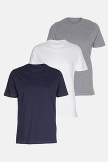 Οργανικός Basic T -shirts - Package Deal (3 τεμ.)