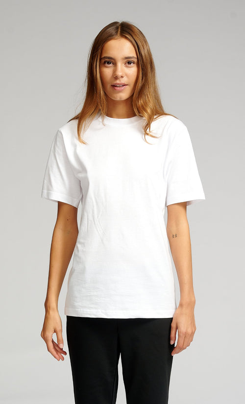 Oversized T-shirt - White - TeeShoppen Group™