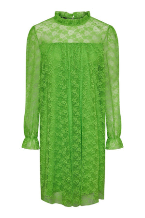 May Lace Maxi Kjole - Grass Green