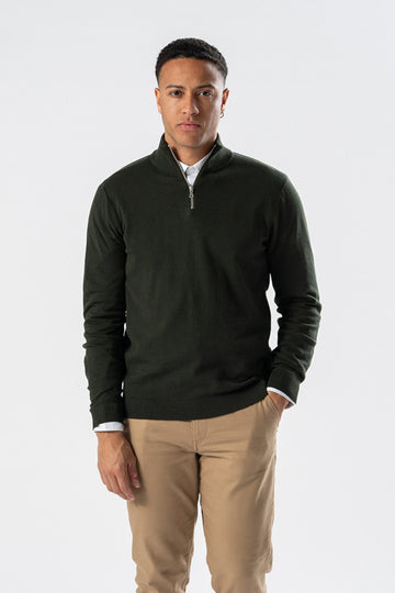 Pullover Half Zip - Army