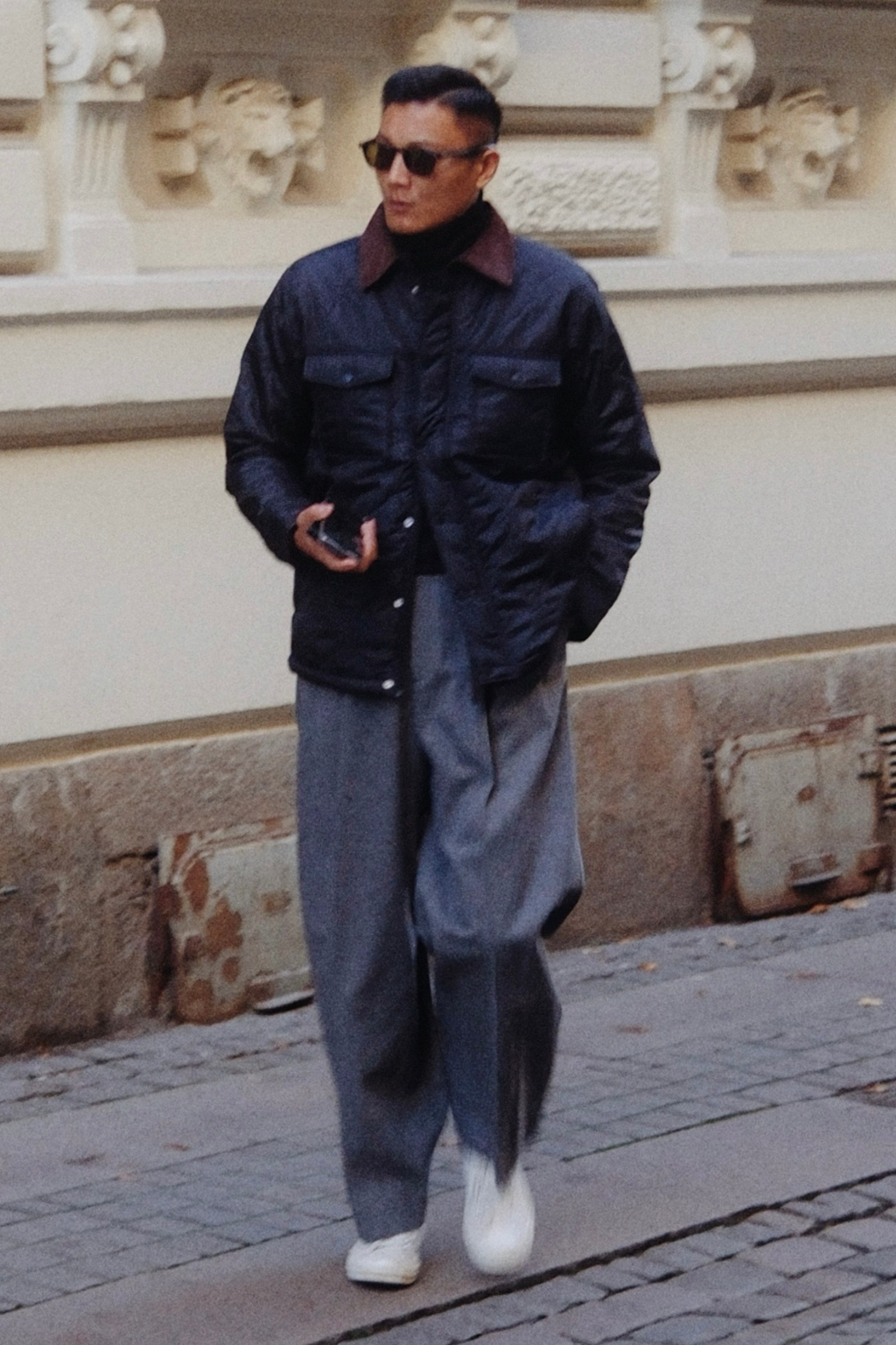 Καπιτονέ μπουφάν - Ναυτικό