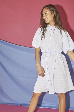 Meta Dress - ανοιχτό μπλε