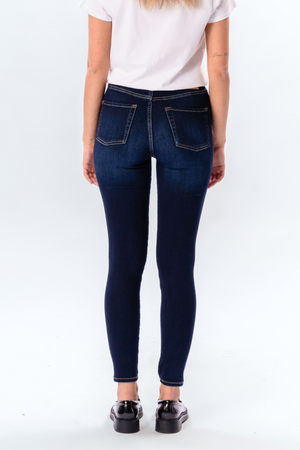 The Original Performance Skinny Jeans - Dark Blue Denim