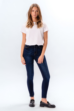 The Original Performance Skinny Jeans - Dark Blue Denim