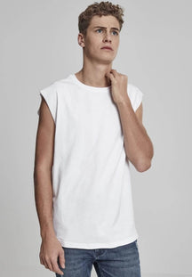 Αμάνικο μπλουζάκι - Λευκό
