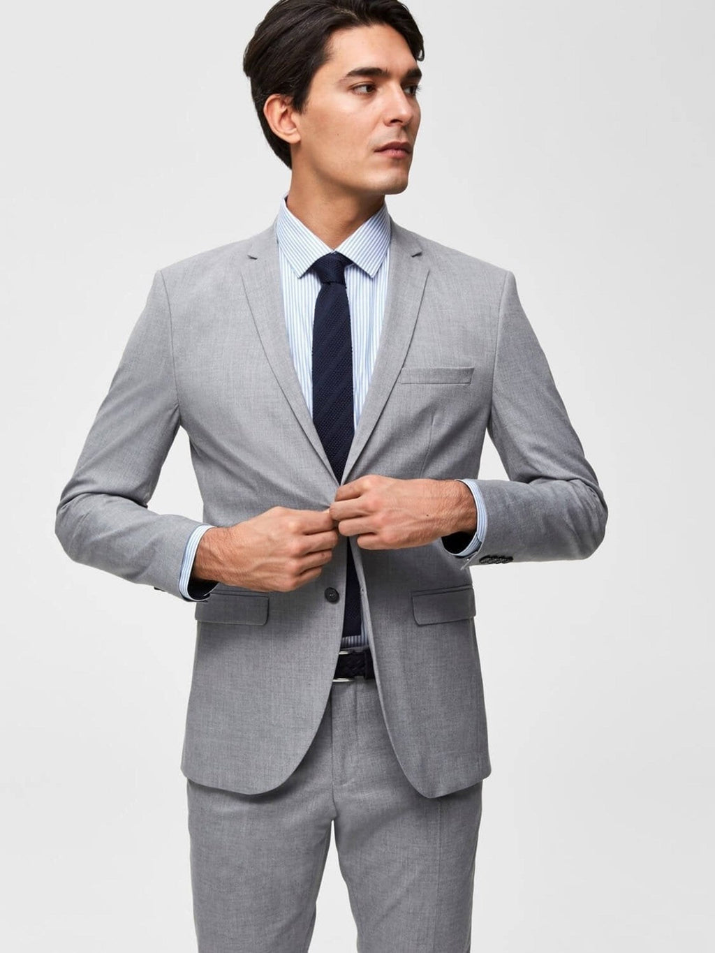 Slim fit Blazer - Light Gray