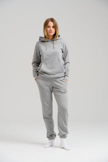 Basic Sweatpants - ανοιχτό γκρι melange