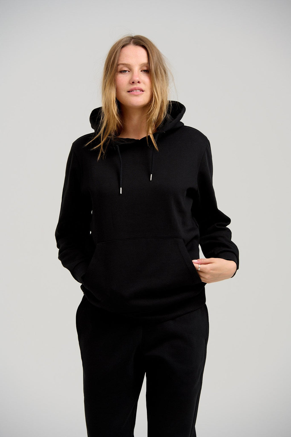 Basic Hoodie Sweat - Black