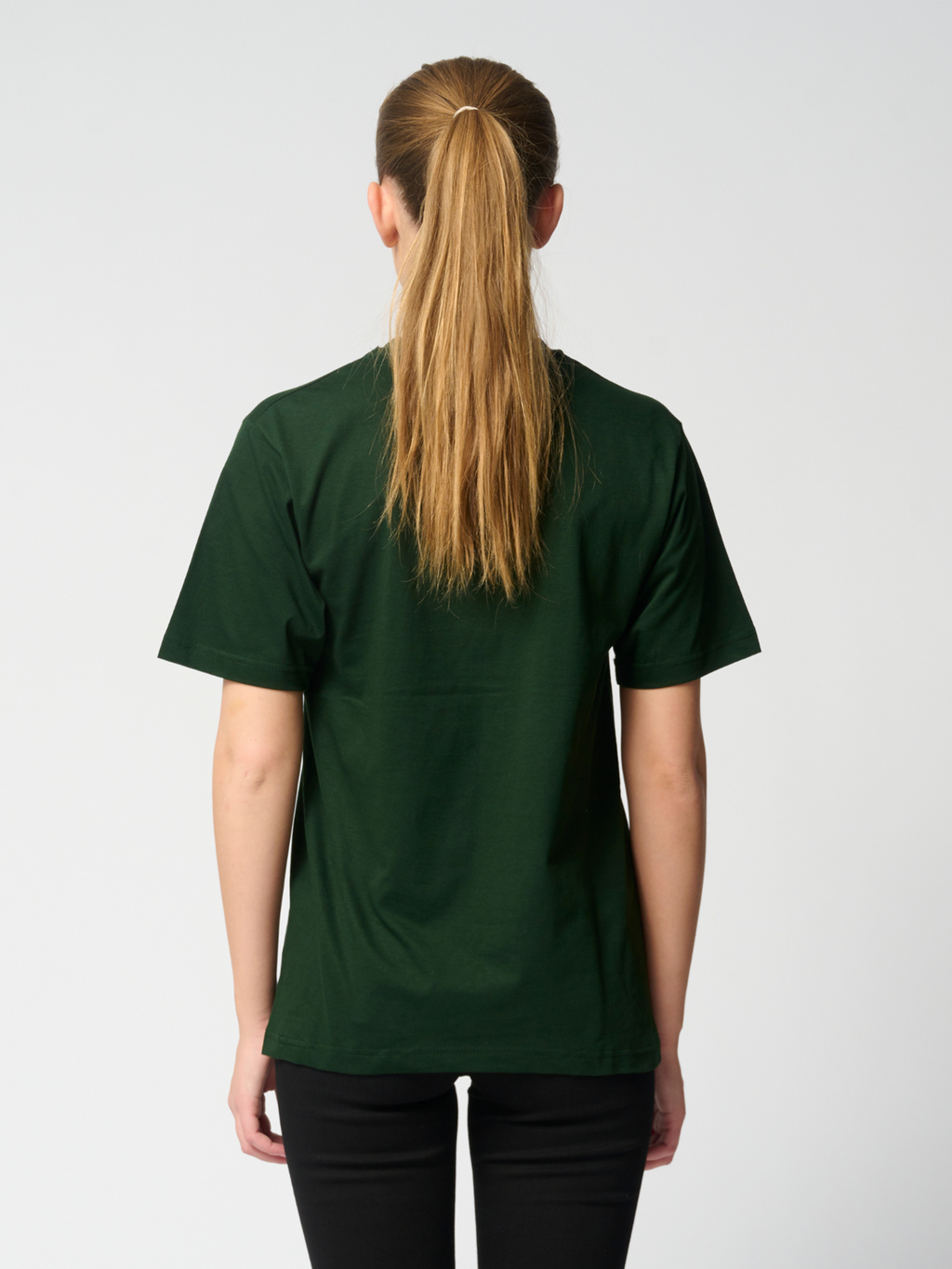 Oversized t-shirt - Bottle Green