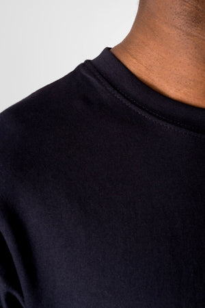 Oversized T-shirt - Σκούρο Ναυτικό