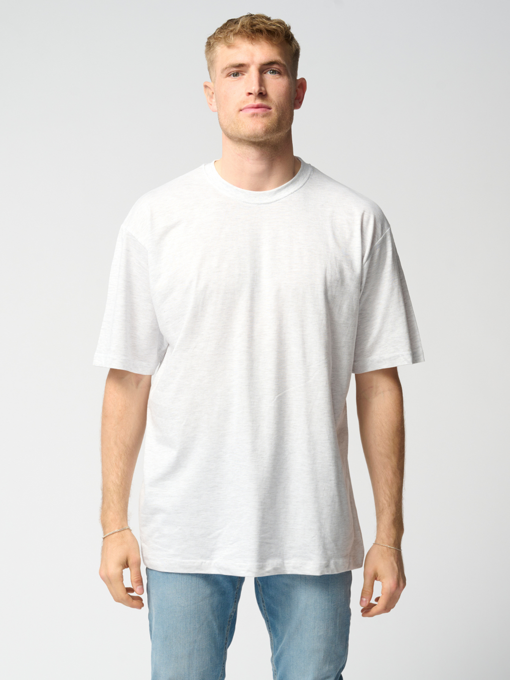 Oversized T-shirt - Light Grey