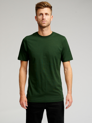 Οργανικός Basic T -shirt - Dark Green