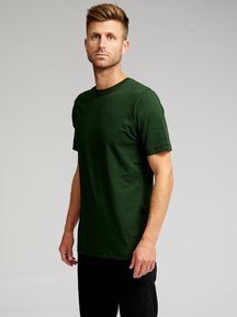 Οργανικός Basic T -shirt - Dark Green