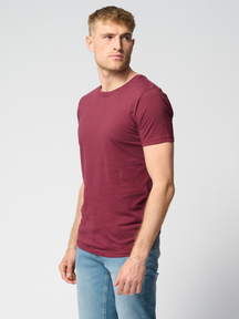 Muscle T-shirt - Burgundy Red